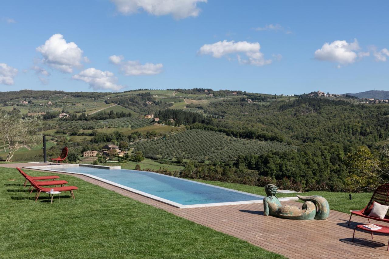 Podere 1384 Castellina in Chianti Eksteriør bilde